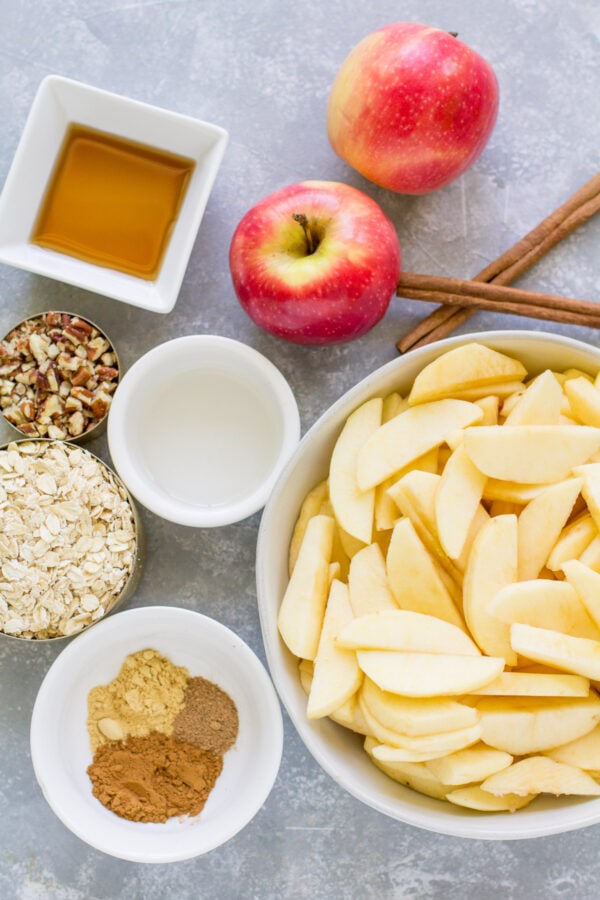Healthy Apple Crisp The Clean Eating Couple