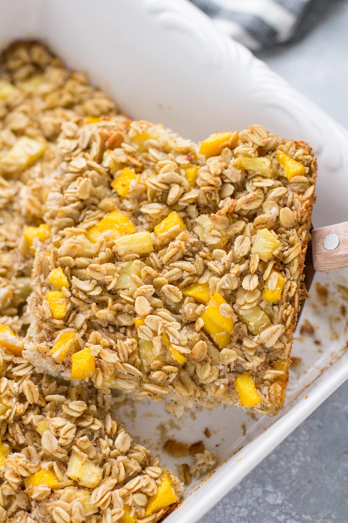 Mango Baked Oatmeal The Clean Eating Couple