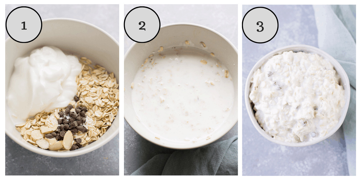 Healthy Almond Joy Overnight Oats The Clean Eating Couple