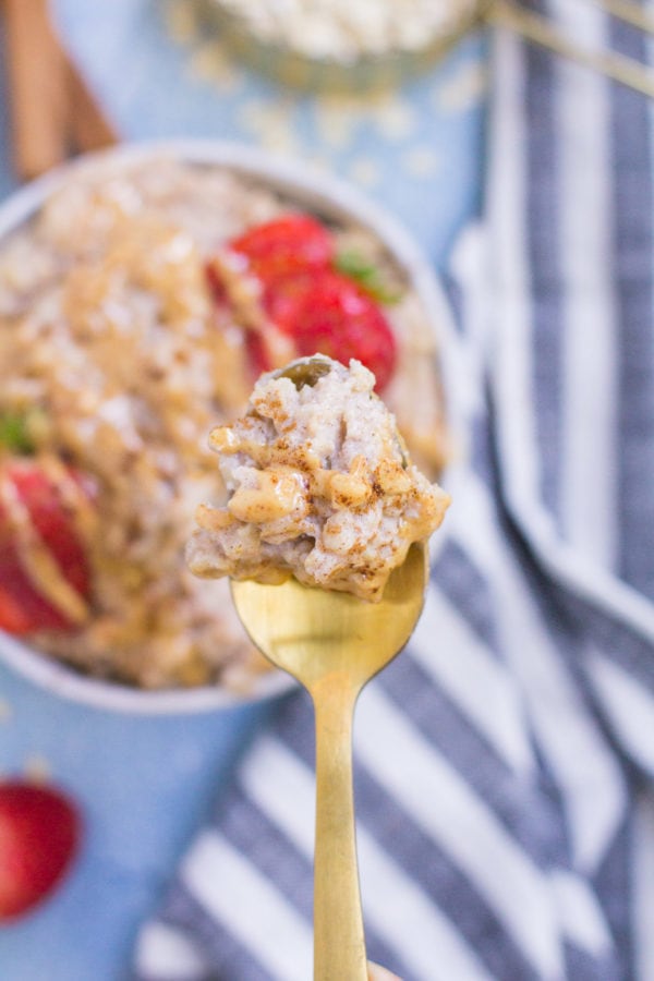 Egg White Oatmeal The Clean Eating Couple
