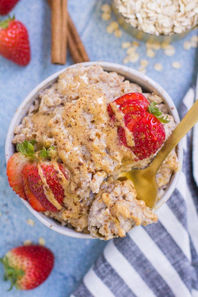 Egg White Oatmeal The Clean Eating Couple