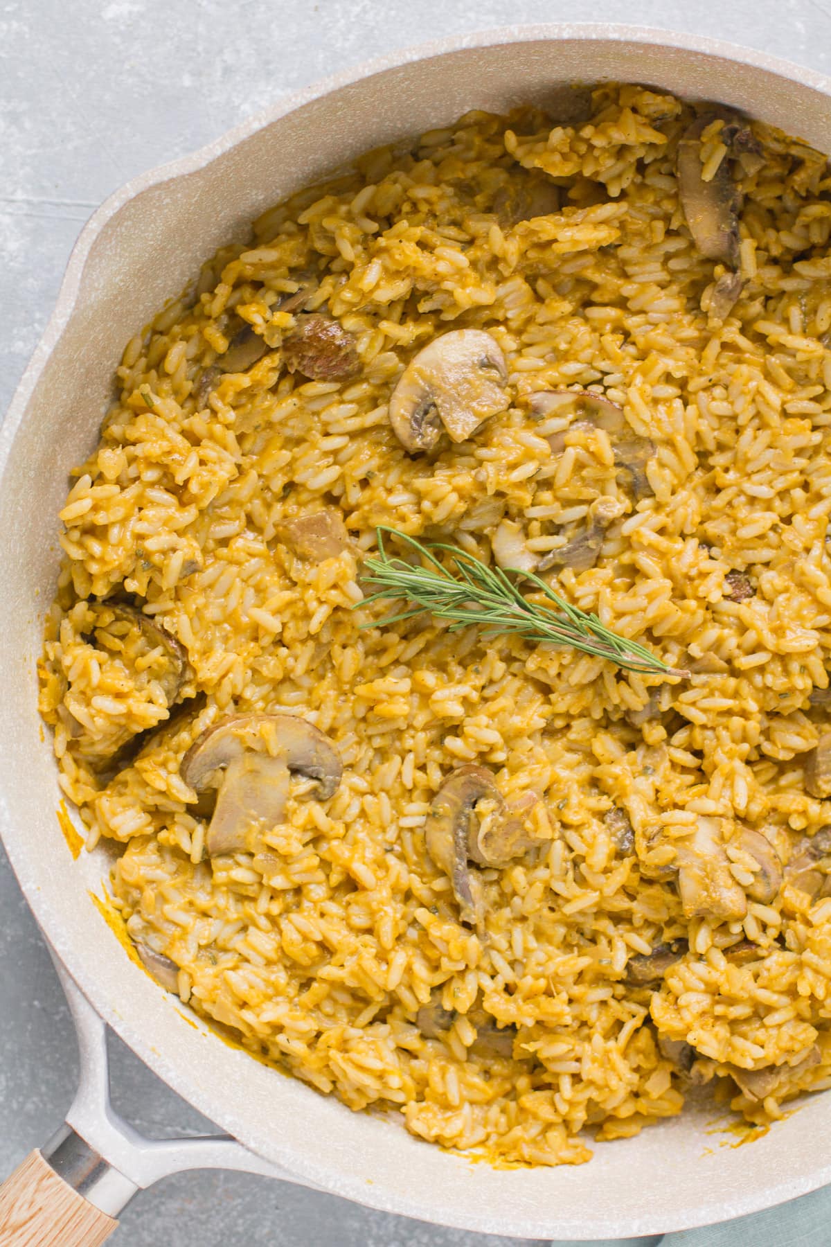 Healthy Pumpkin Mushroom Risotto The Clean Eating Couple