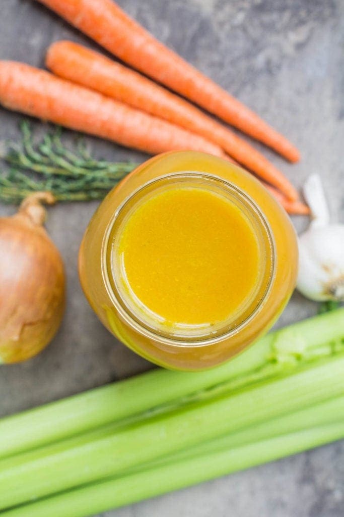 Easy Crockpot Bone Broth The Clean Eating Couple