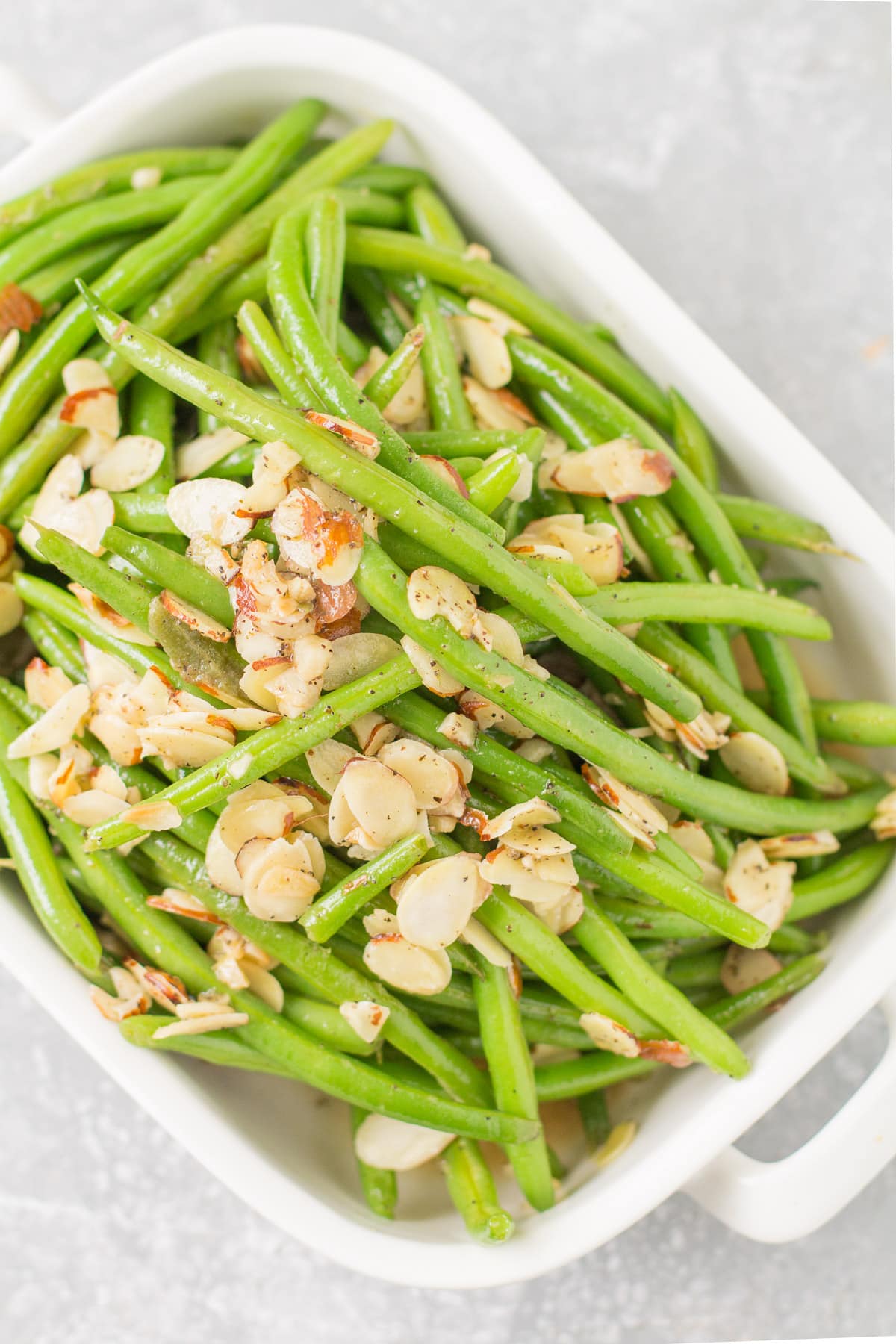 Green Beans Almondine Recipe The Clean Eating Couple