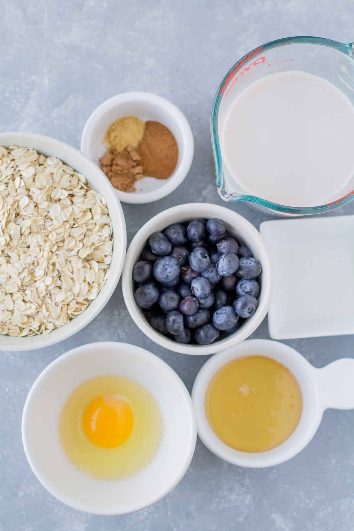Healthy Blueberry Oatmeal Bake Recipe The Clean Eating Couple