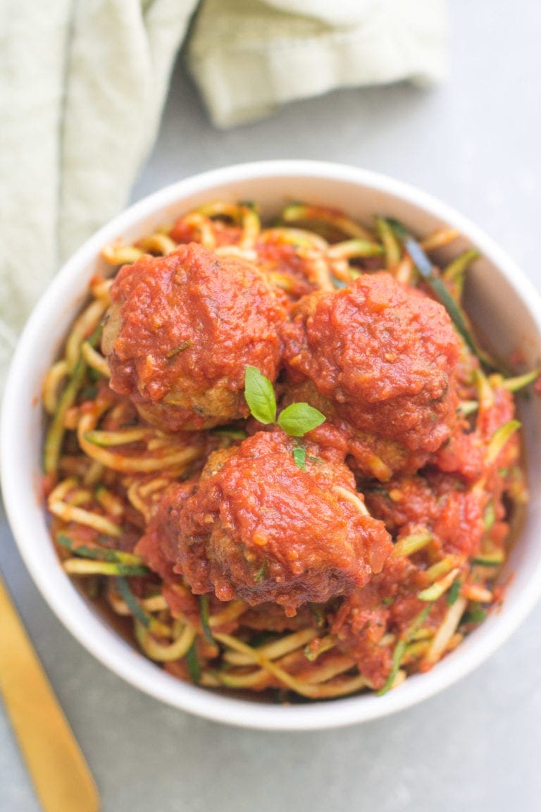 Healthy Turkey Meatballs (Easy!) The Clean Eating Couple