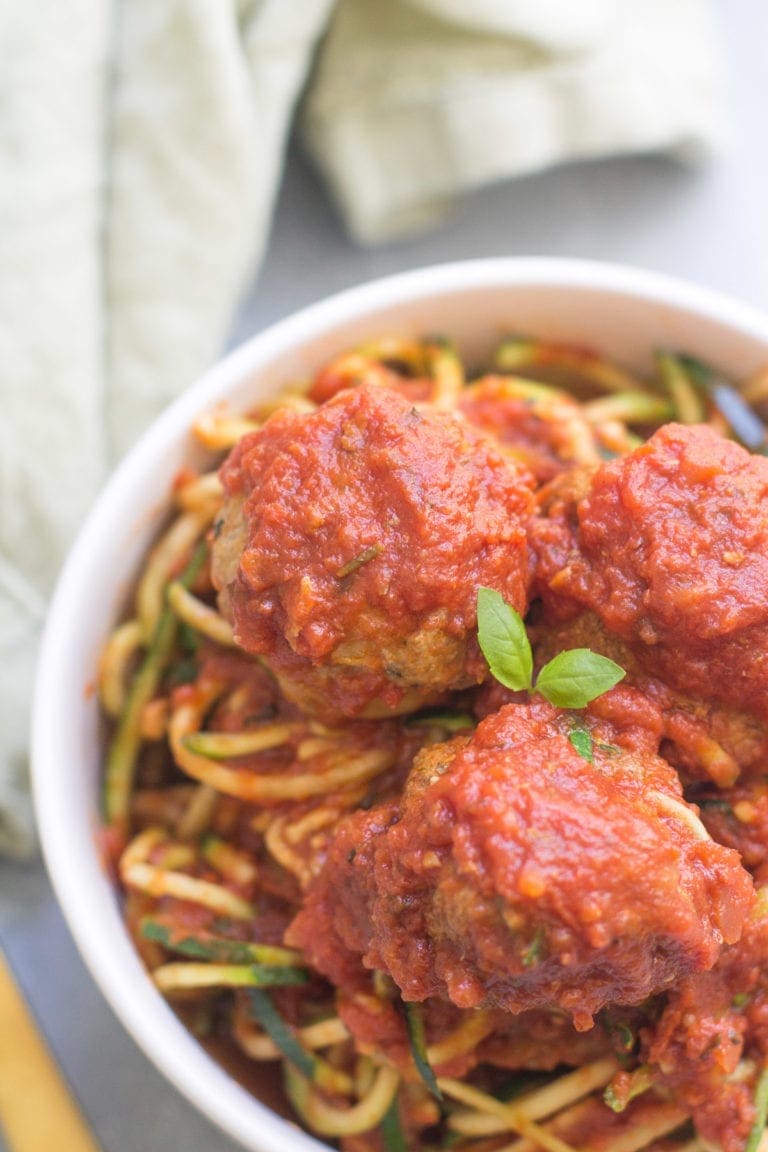 Healthy Turkey Meatballs (Easy!) The Clean Eating Couple