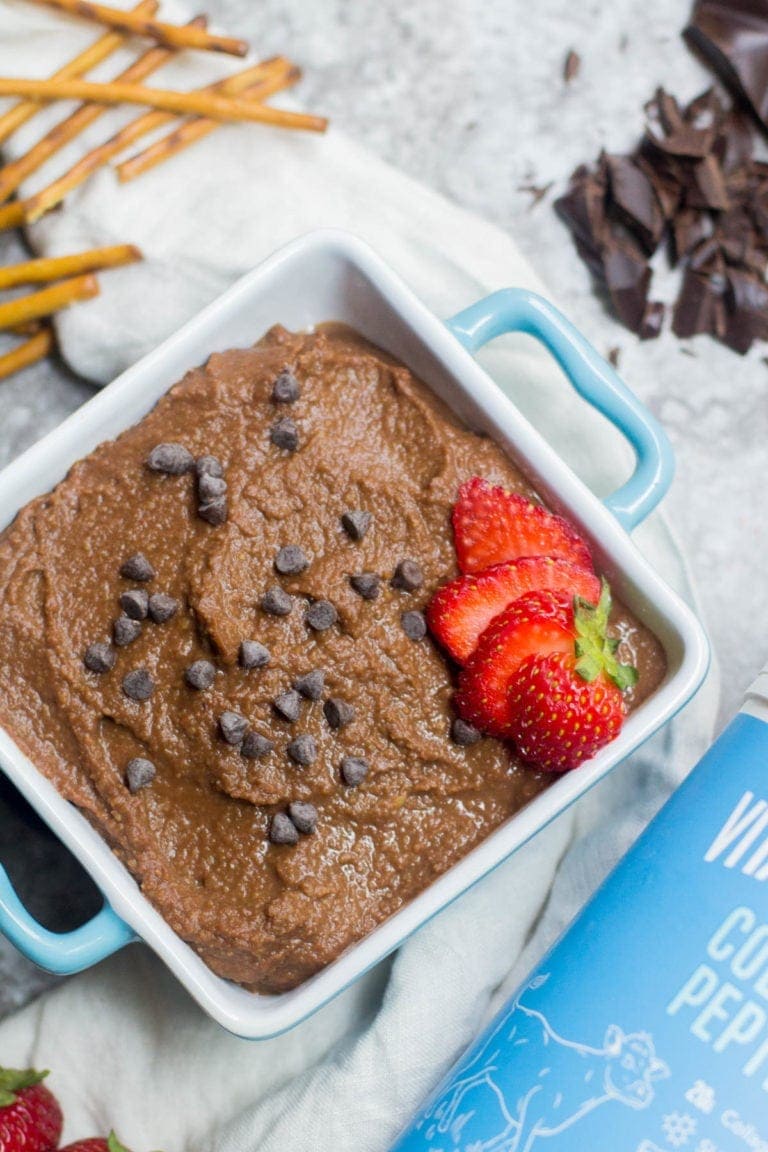 Healthy Chocolate Hummus The Clean Eating Couple