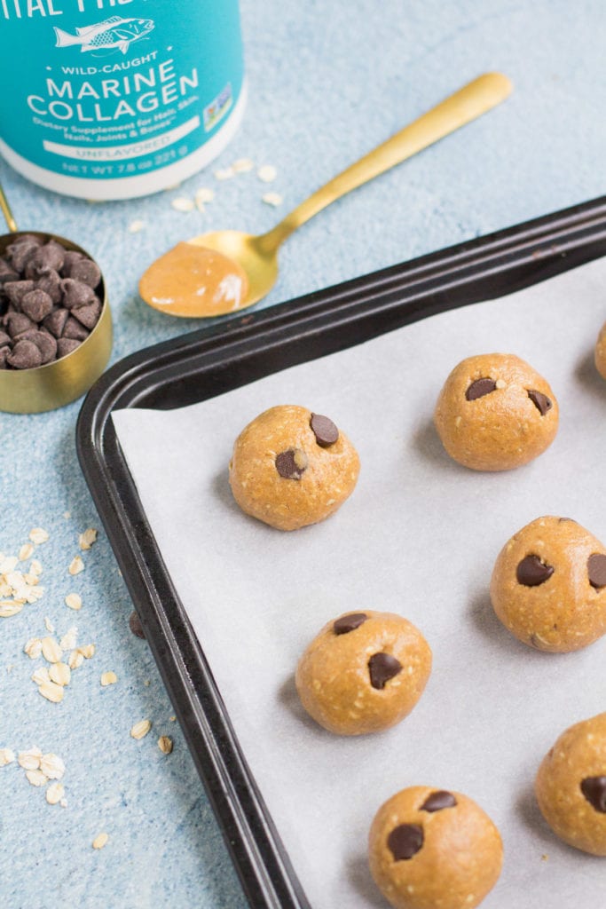 Healthy Peanut Butter Cookie Dough Bites The Clean Eating Couple
