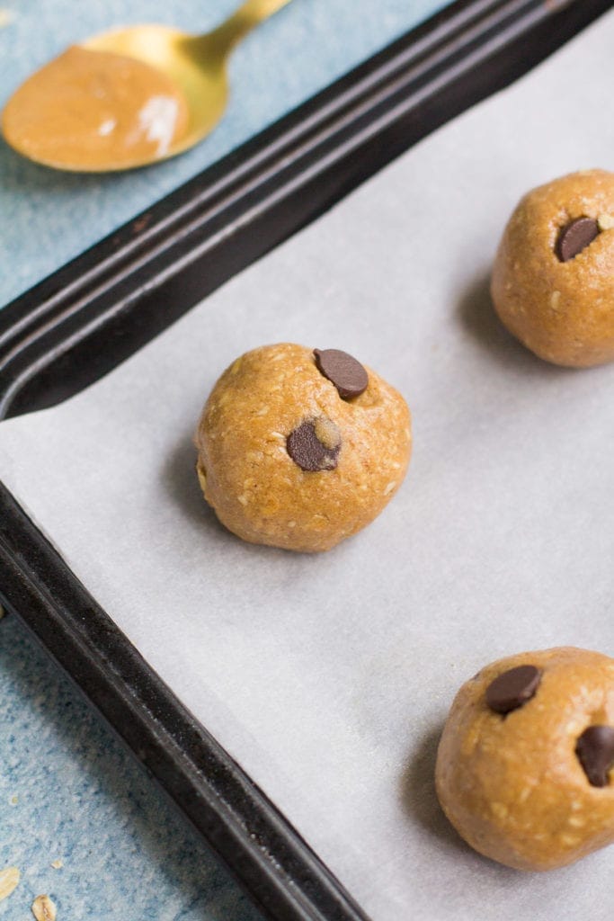 Healthy Peanut Butter Cookie Dough Bites The Clean Eating Couple