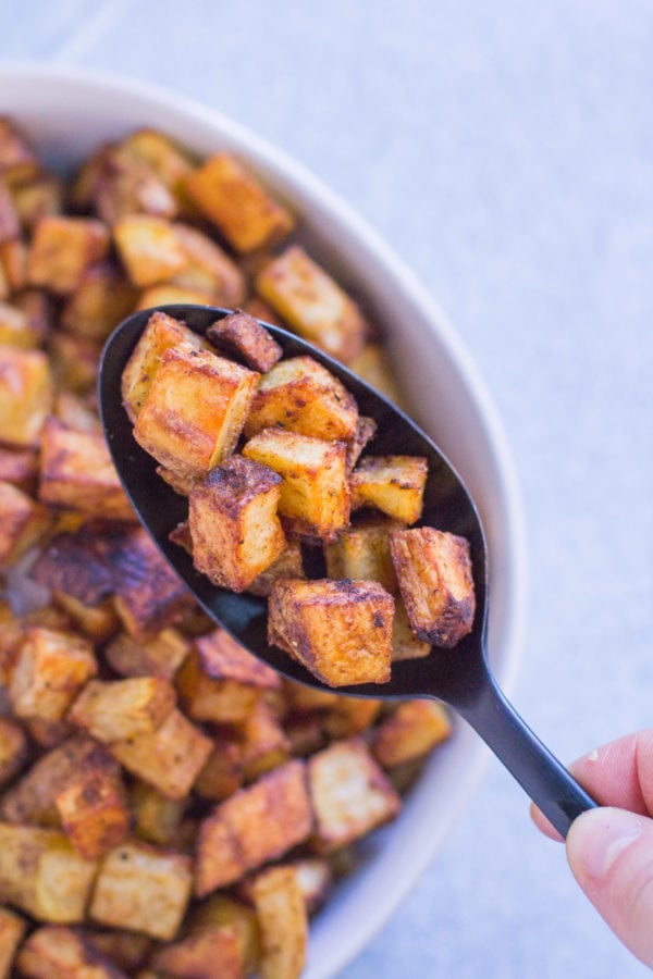 Roasted Mexican Potatoes Recipe | The Clean Eating Couple