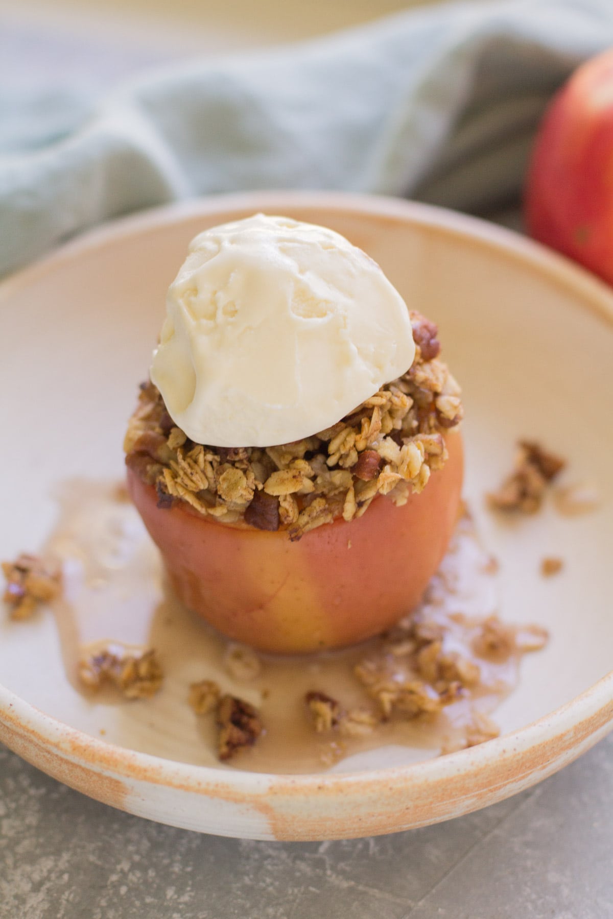 Best Baked Cinnamon Apples Dessert The Clean Eating Couple