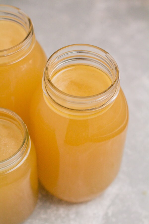 Instant Pot Chicken Bone Broth Recipe The Clean Eating Couple