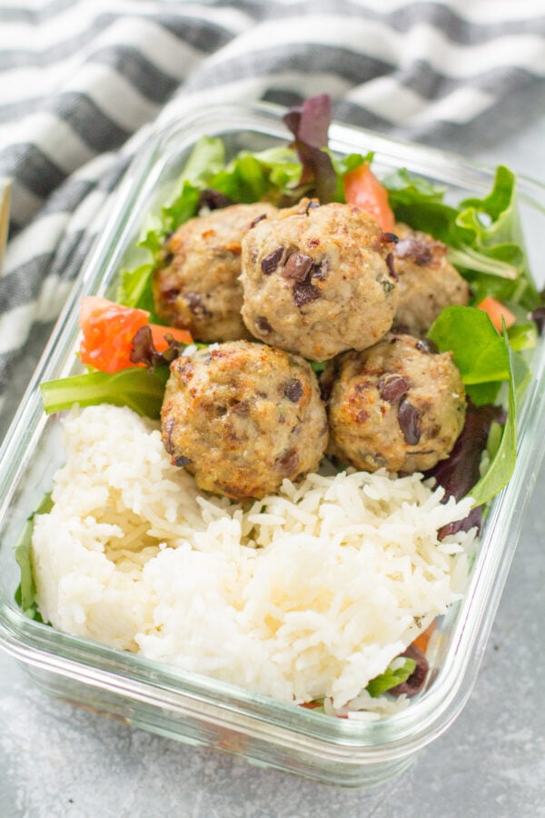 Greek Turkey Meatballs The Clean Eating Couple