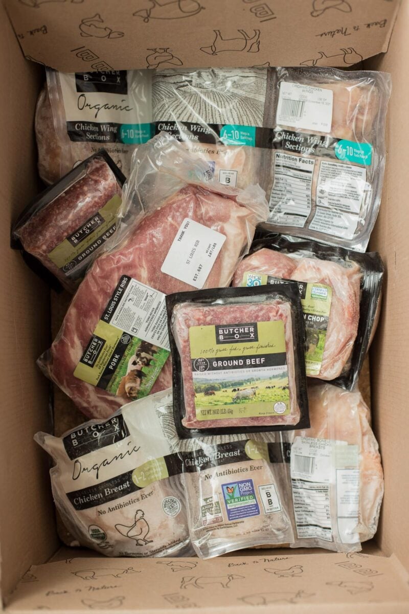 A close up of ButcherBox in it's packaging. Answering the question- Is ButcherBox Worth It?