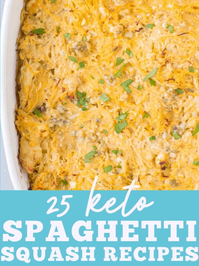 Keto Spaghetti Squash Recipes The Clean Eating Couple