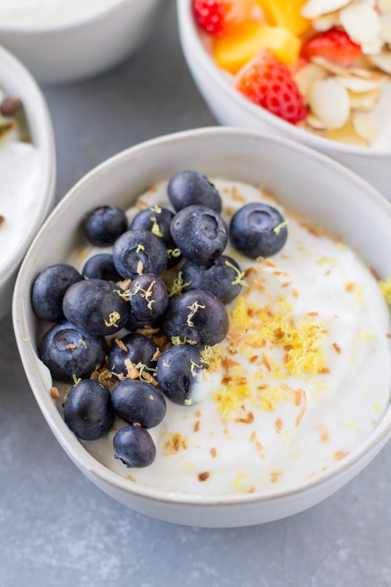 4 Healthy Yogurt Bowls The Clean Eating Couple