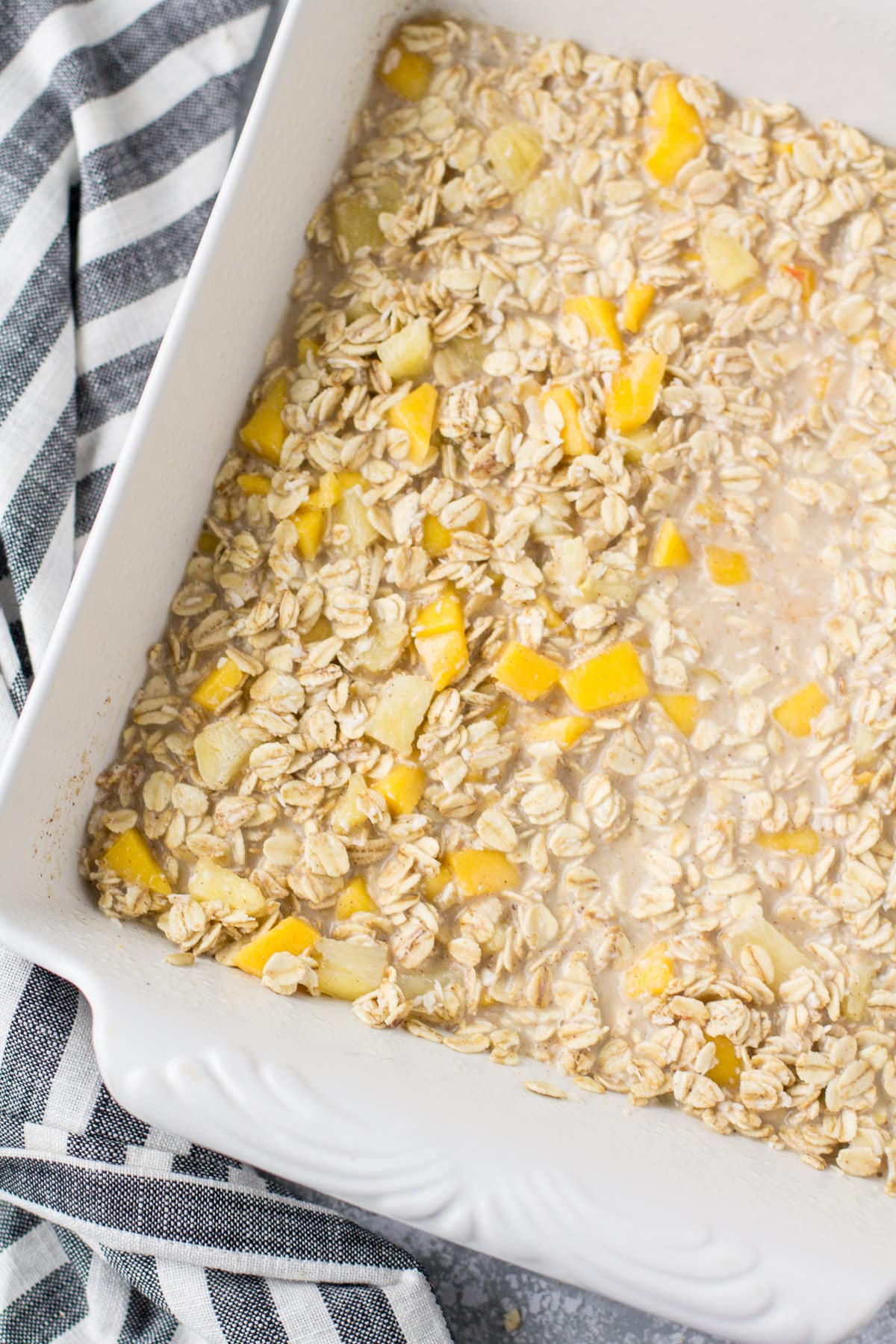 Mango Baked Oatmeal The Clean Eating Couple