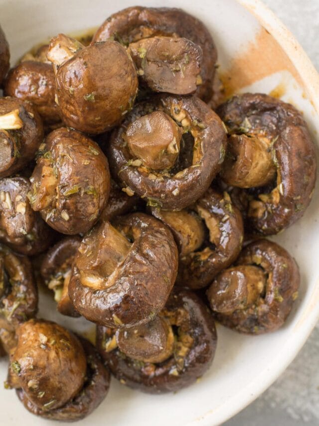 Balsamic Mushrooms The Clean Eating Couple