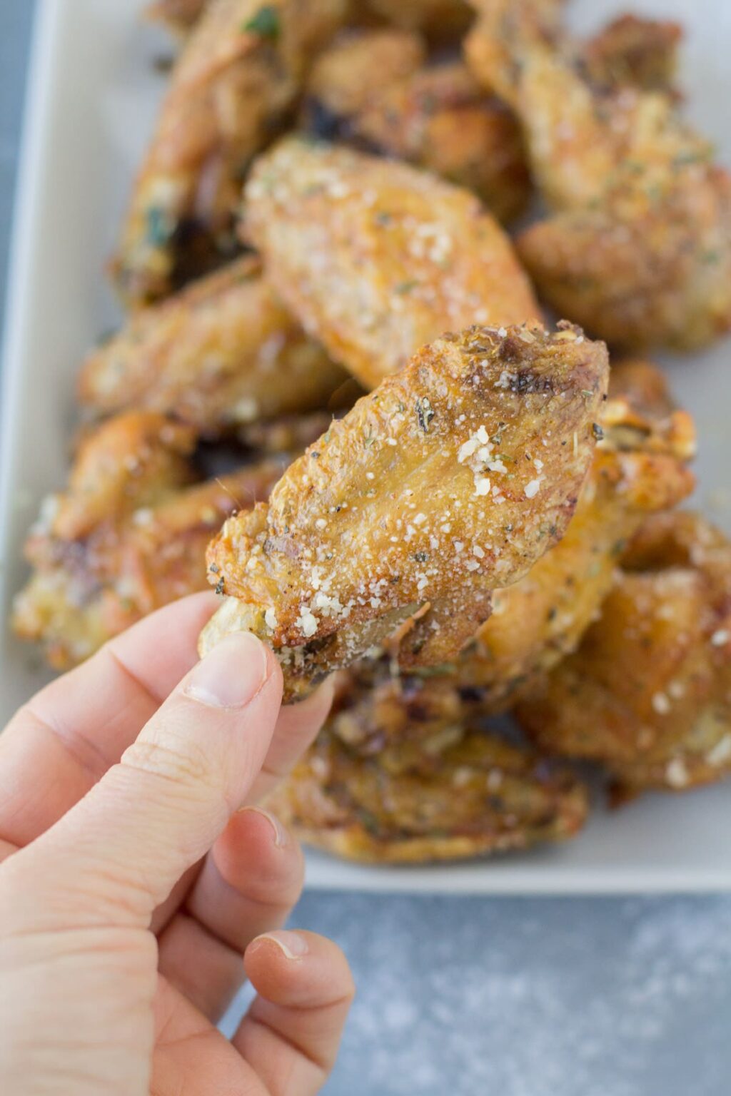 Best Parmesan Chicken Wings The Clean Eating Couple