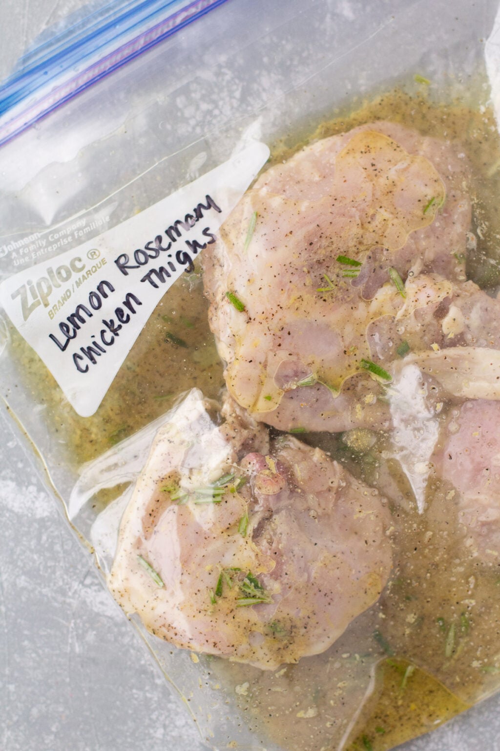 Lemon Rosemary Sheet Pan Chicken Thighs | The Clean Eating Couple