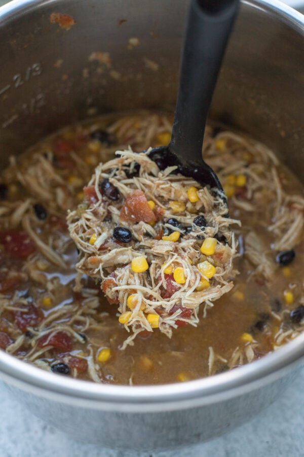 Easy Chicken Tortilla Soup | The Clean Eating Couple