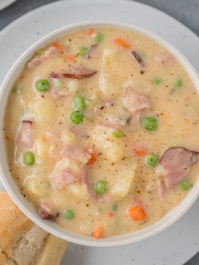 Potato Soup with Ham The Clean Eating Couple