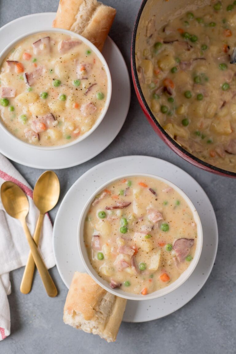 Easy Ham and Potato Soup The Clean Eating Couple