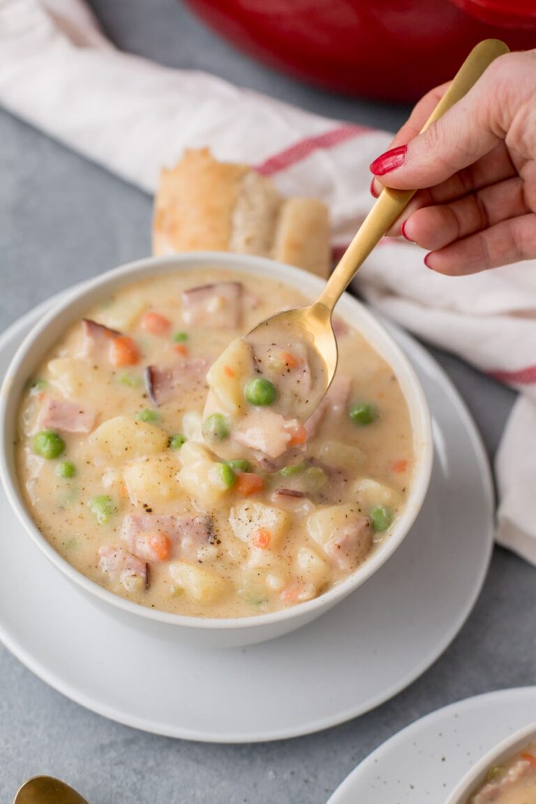 Easy Ham and Potato Soup The Clean Eating Couple