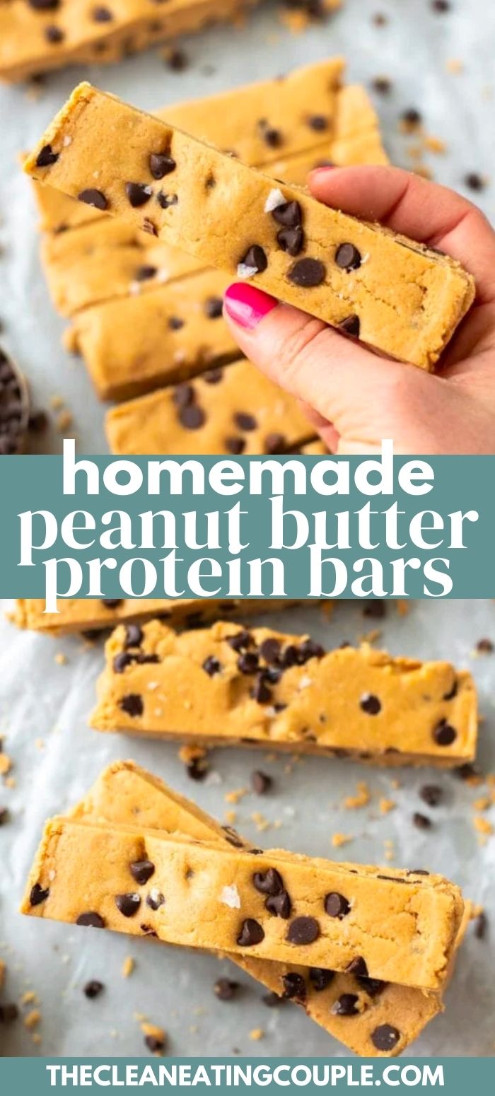 Clean Peanut Butter Protein Bars The Clean Eating Couple