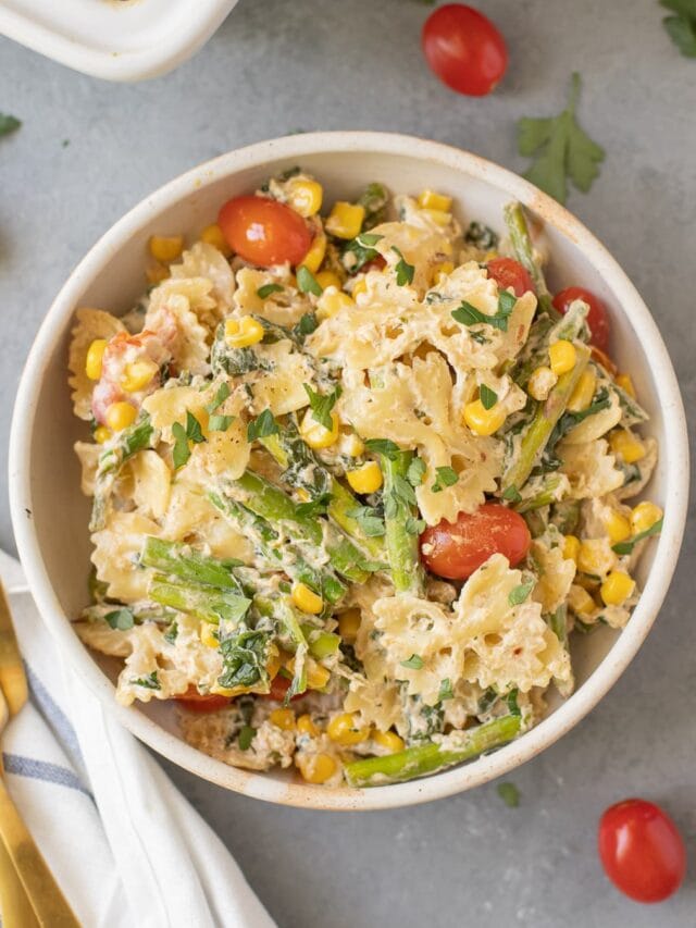 Goat Cheese Pasta The Clean Eating Couple