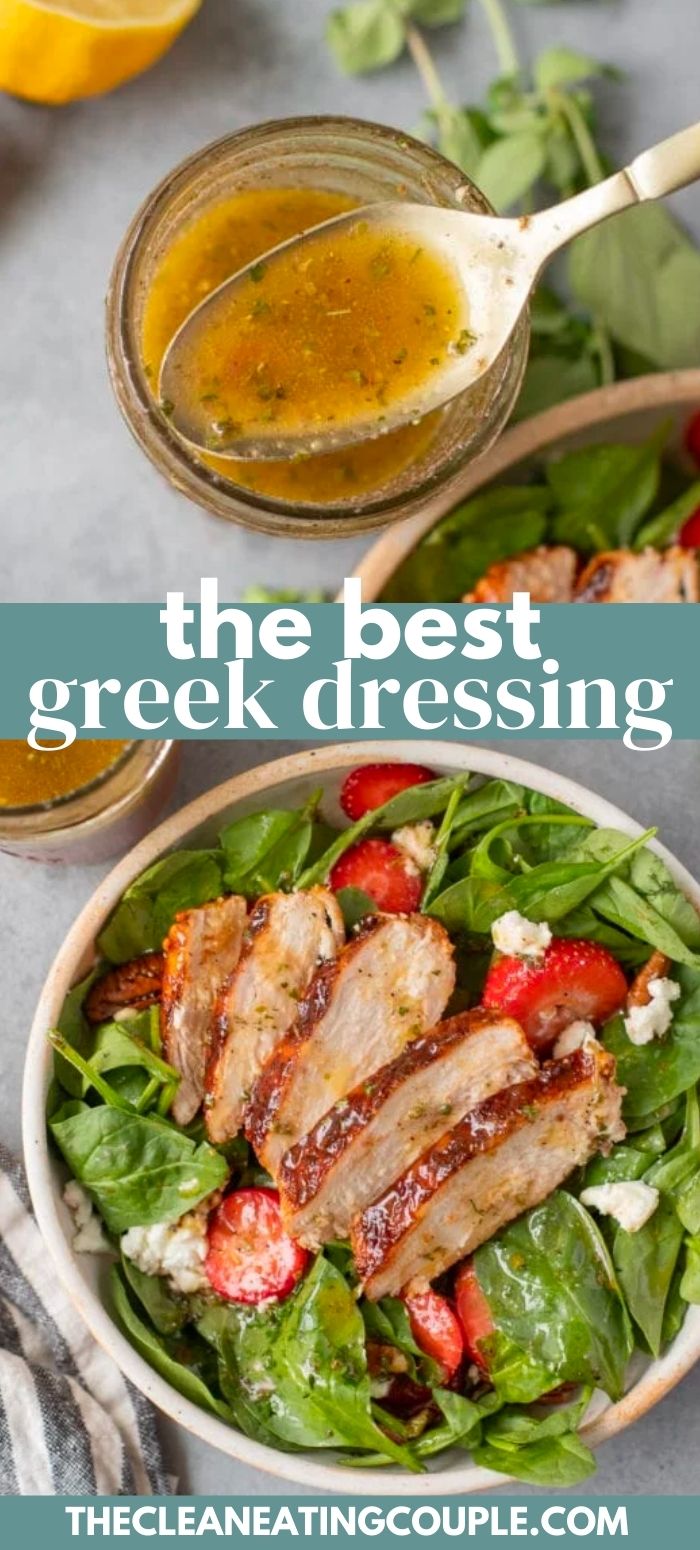 Homemade Greek Dressing The Clean Eating Couple