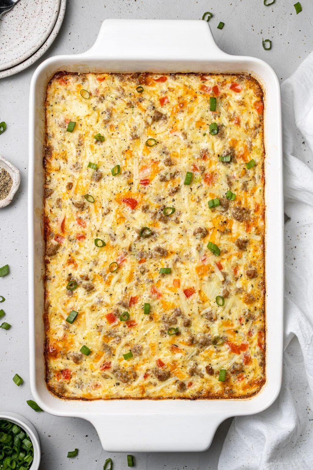 Egg Hash Brown Breakfast Casserole The Clean Eating Couple