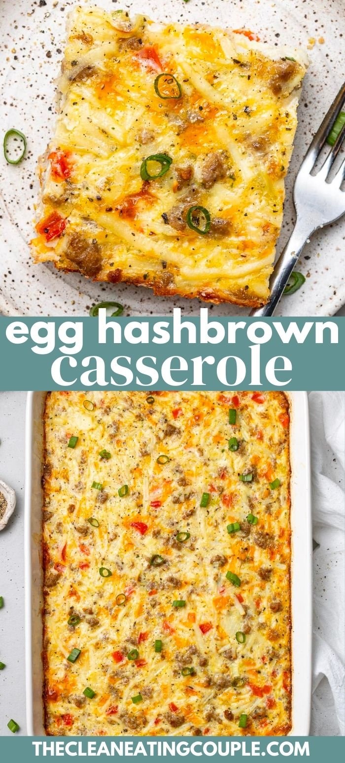Egg Hash Brown Breakfast Casserole The Clean Eating Couple