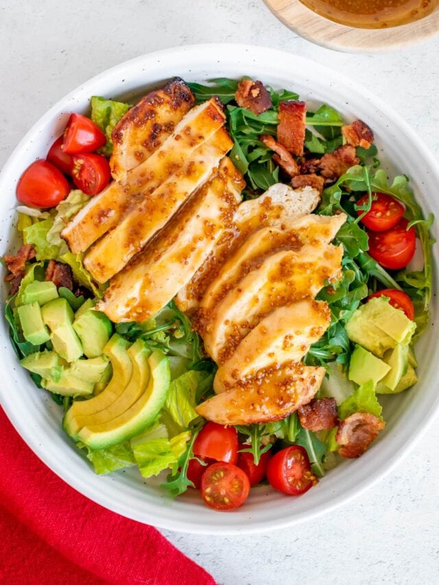 Honey Mustard Chicken Salad The Clean Eating Couple