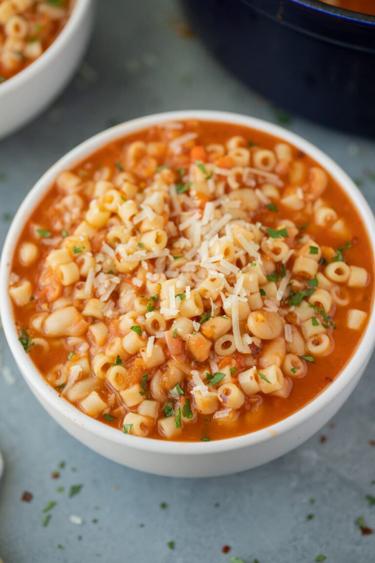 Best Pasta Fagioli Recipe The Clean Eating Couple
