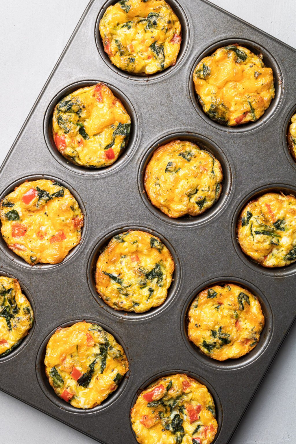 Egg Muffin Cups (With Spinach) The Clean Eating Couple