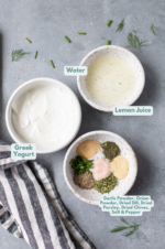 Easy, Healthy Ranch Dressing | The Clean Eating Couple