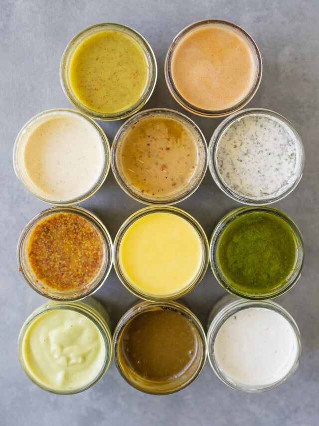 11 Healthy Salad Dressing Recipes The Clean Eating Couple