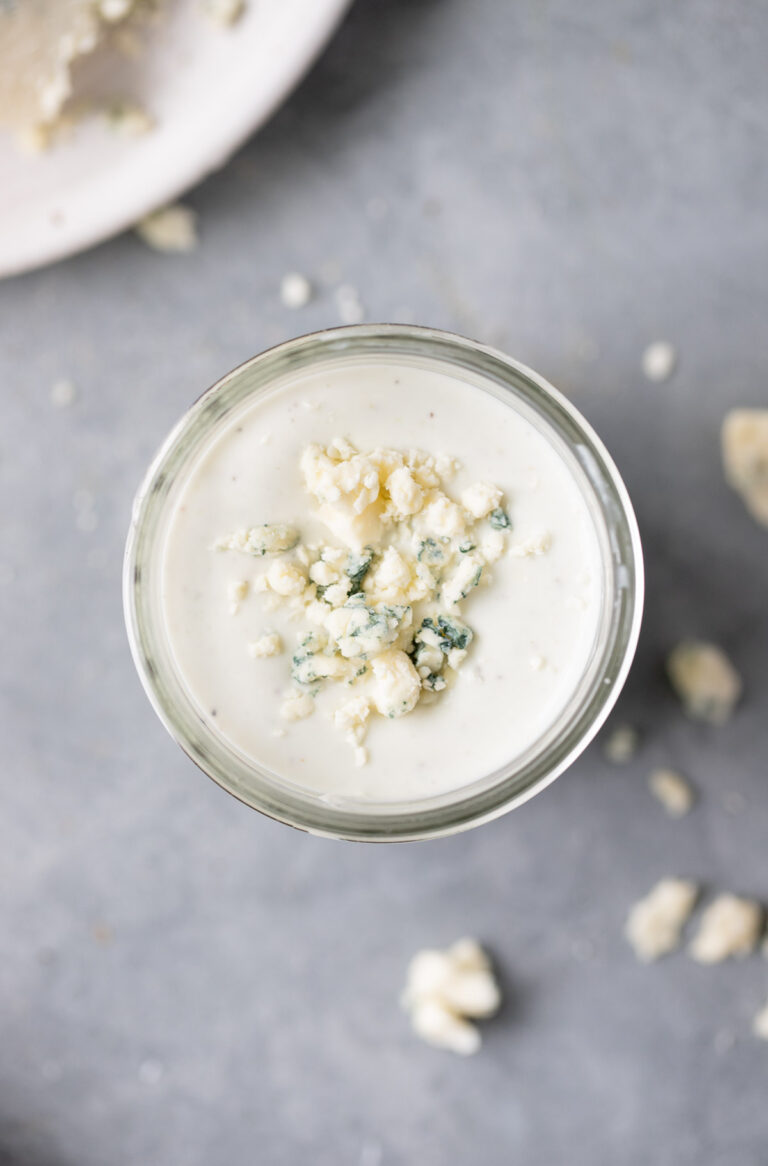 Healthy Blue Cheese Dressing The Clean Eating Couple