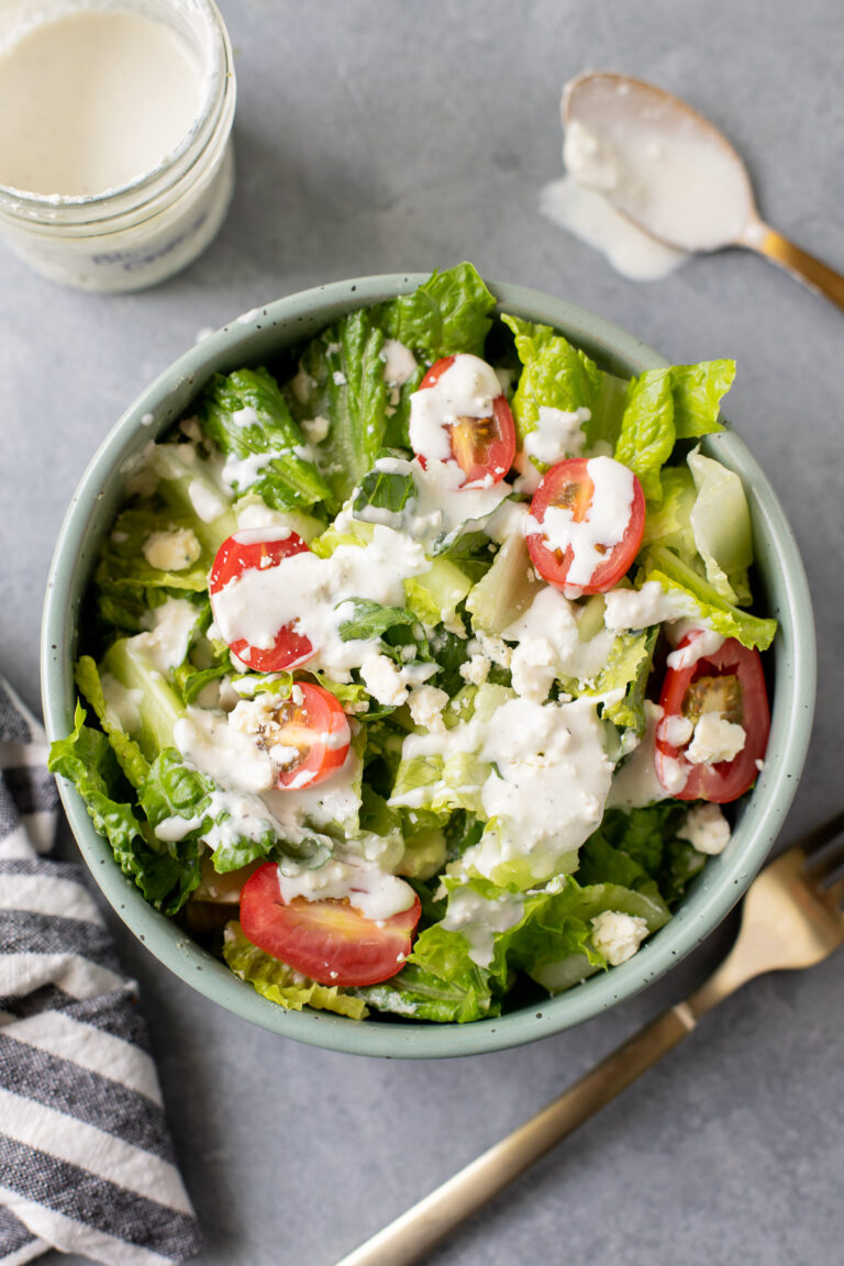 Healthy Blue Cheese Dressing The Clean Eating Couple