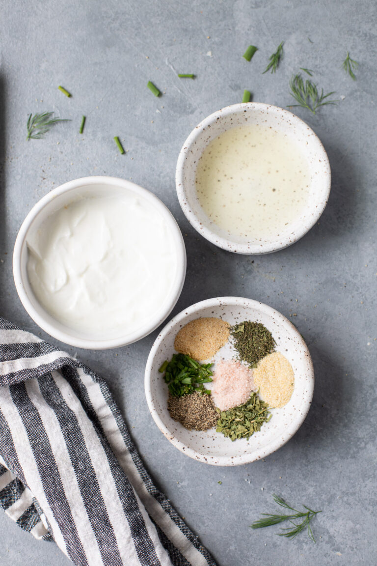 Easy, Healthy Ranch Dressing The Clean Eating Couple
