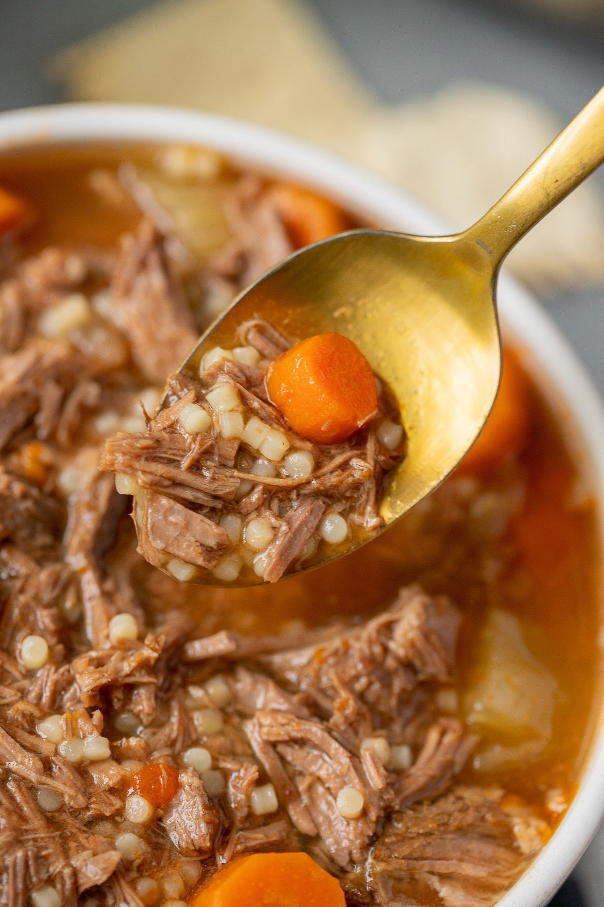 Beef Pot Roast Soup Recipe The Clean Eating Couple