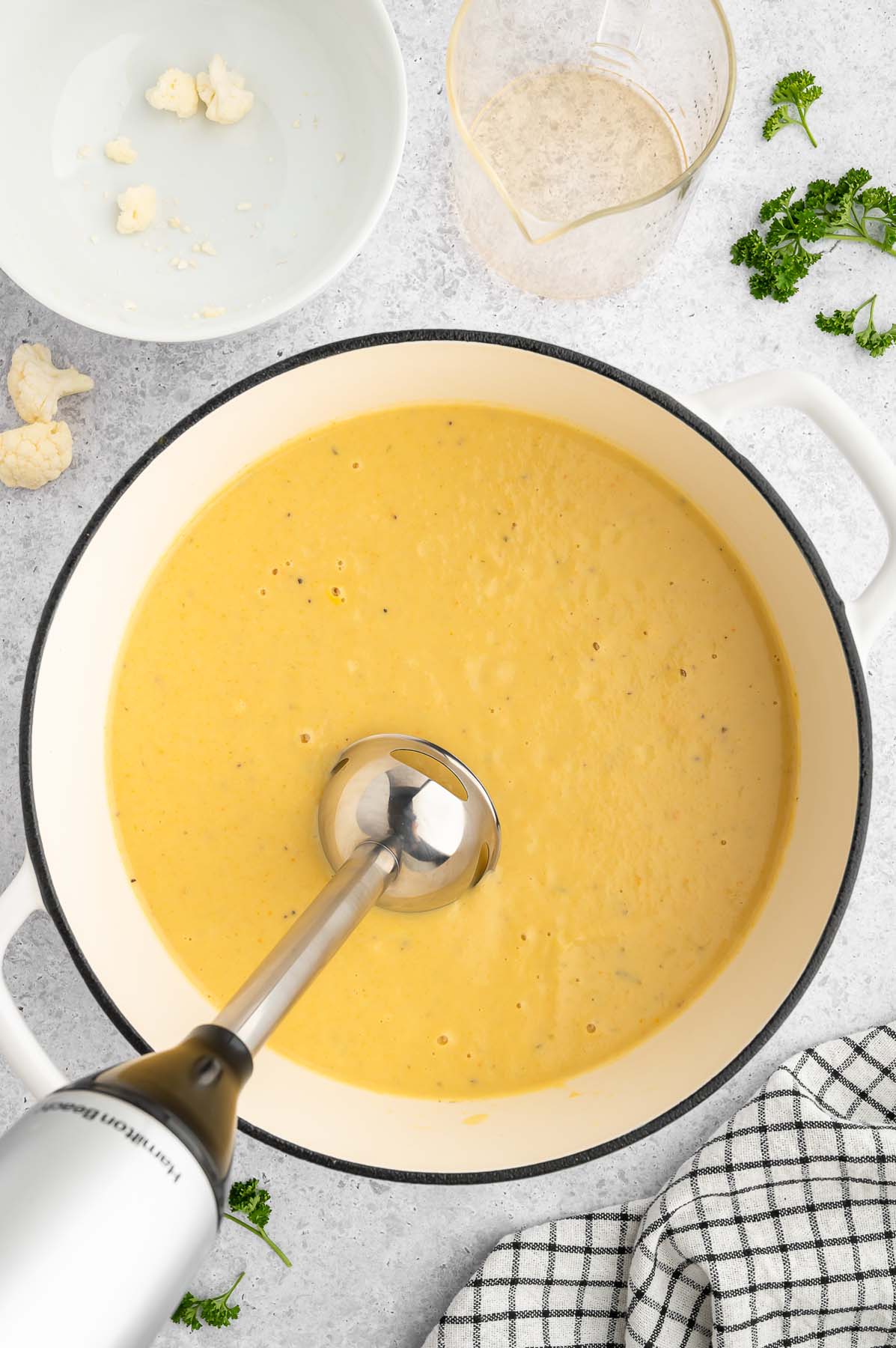 Healthy Cauliflower Soup The Clean Eating Couple