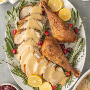 Herb Butter Turkey The Clean Eating Couple