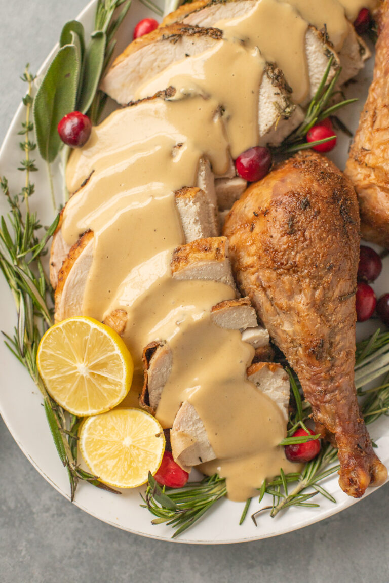 Herb Butter Turkey Recipe The Clean Eating Couple