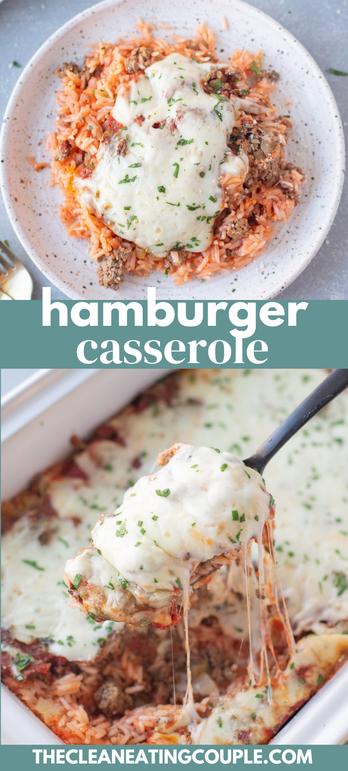 Easy Ground Beef Casserole Recipe | The Clean Eating Couple