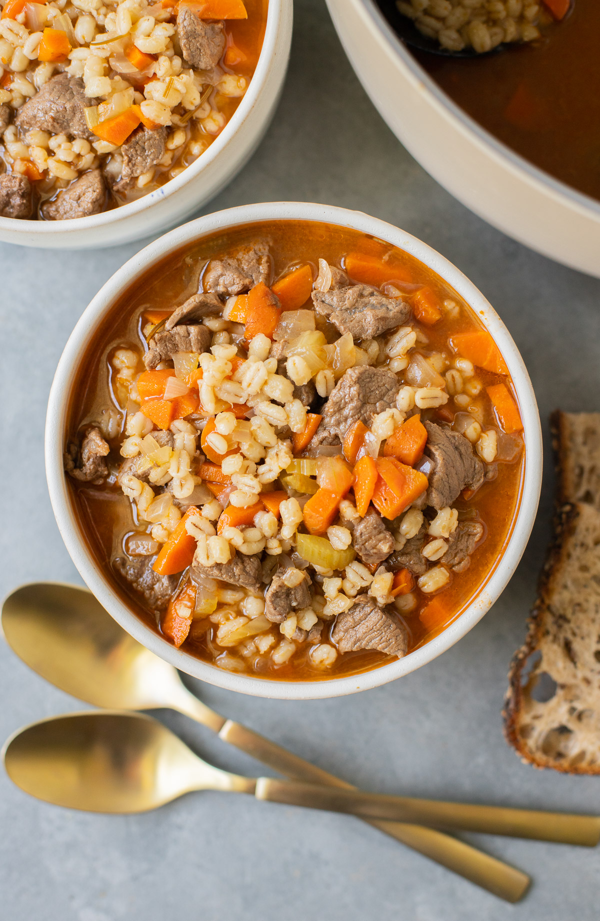 Beef Barley Stew | The Clean Eating Couple