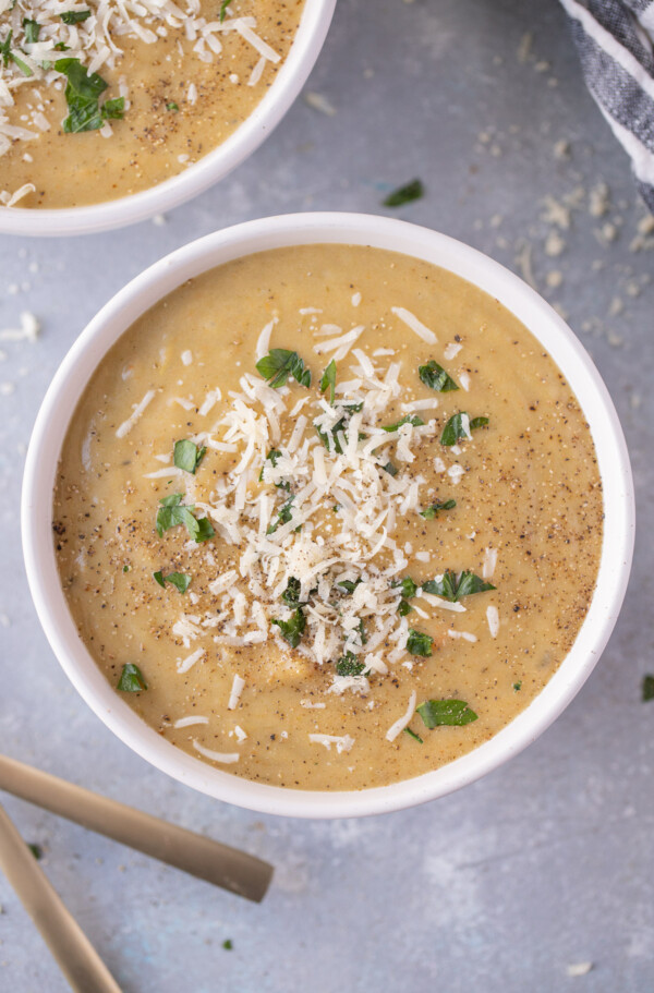 Leek and Potato Soup | The Clean Eating Couple