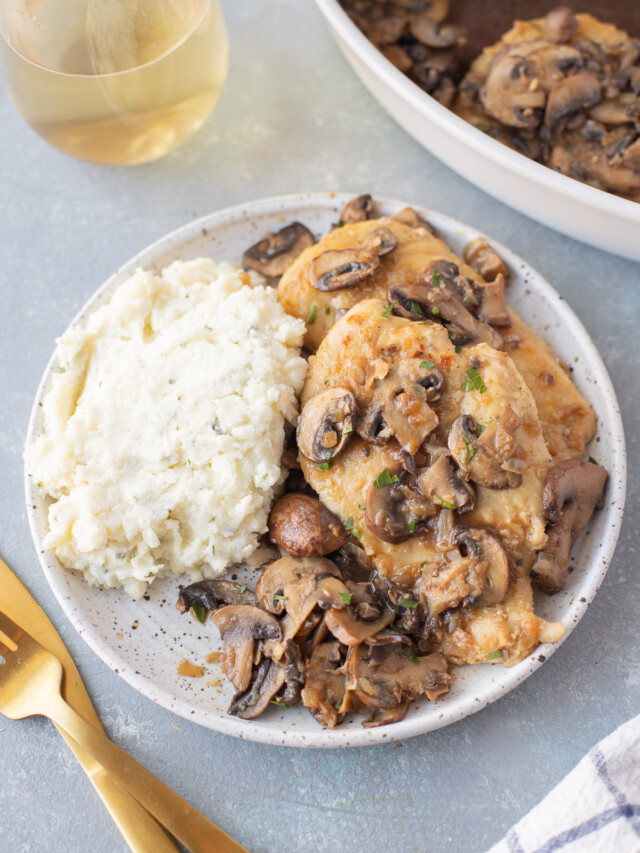 Healthy Chicken Marsala The Clean Eating Couple